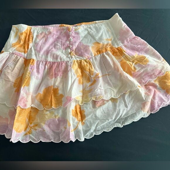 ASOS scallop floral ruffle skirt - Picture 5 of 5